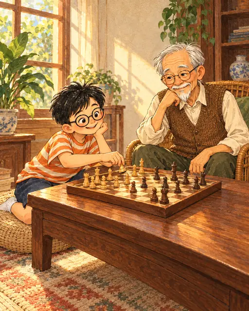 Checkmate, Grandpa! – trang 1