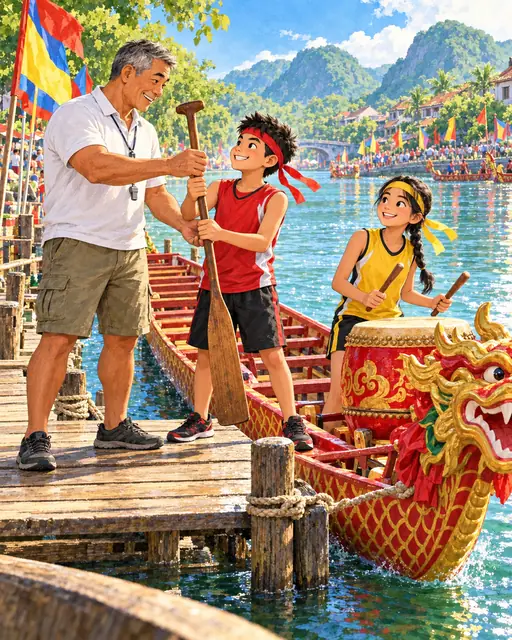 The Dragon Boat Race – trang 1