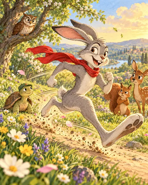The Tortoise and the Hare – trang 1