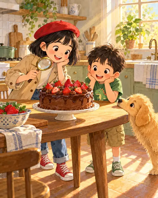 Who Ate the Birthday Cake? – trang 1